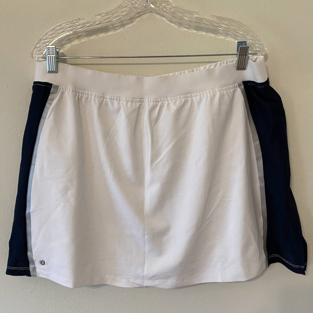 Tail Black and White Tennis Skirt